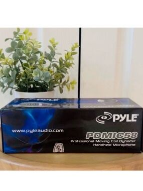 PYLE ~ Microphone 15 foot 600 ohms output alloy metal construction